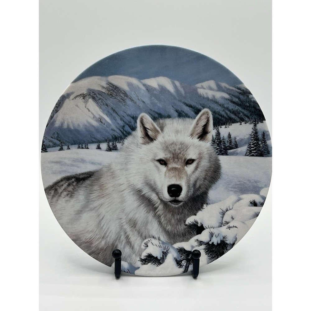 Vintage Collector's Plate "TIMBER GHOST" Wild Spirits Collection - Thomas Hirata